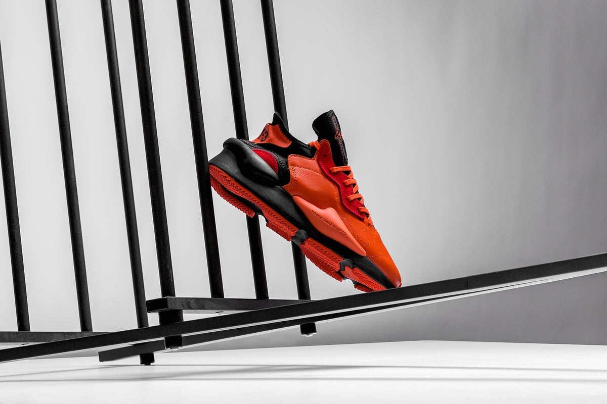 Y-3 Kaiwa "Icon Orange/Black" Available Now