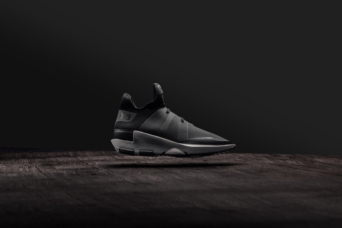 Y-3 Noci Low "Core Black/Silver" Available Now