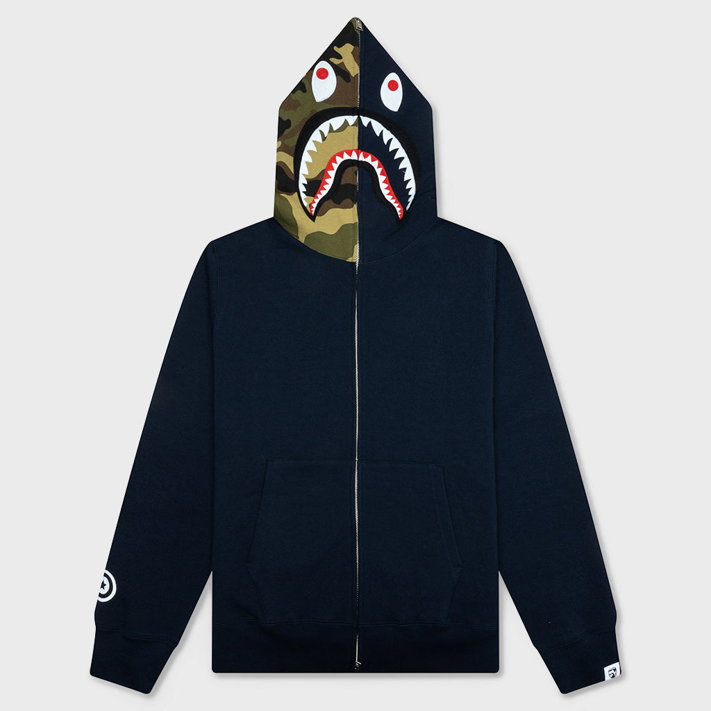 1st Shark Full Zip Hoodie - Navy