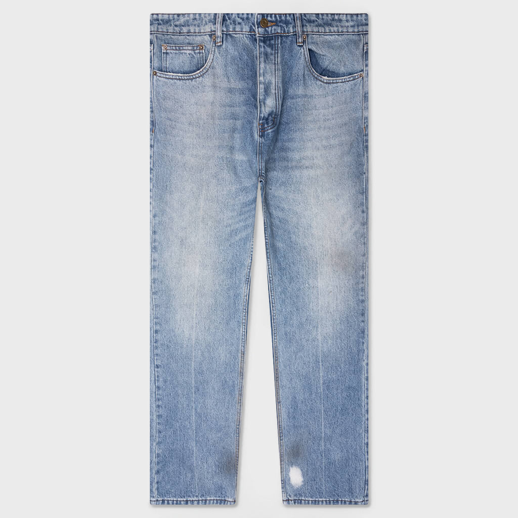 Jacob Tapered Denim - Vintage Med Blue
