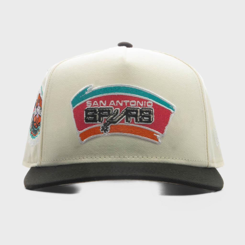 9FIFTY A-Frame Curve Hardwood Classics - San Antonio Spurs