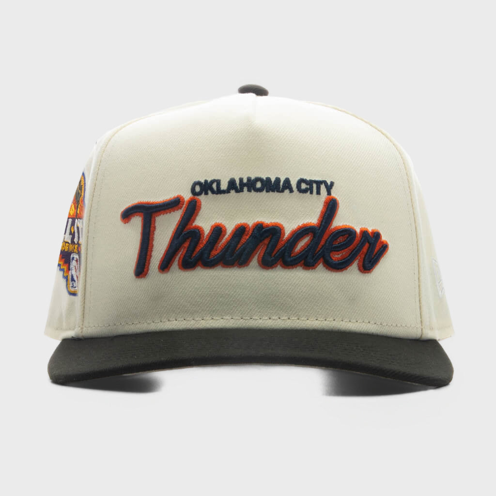 9FIFTY A-Frame Curve Hardwood Classics - Oklahoma City Thunder