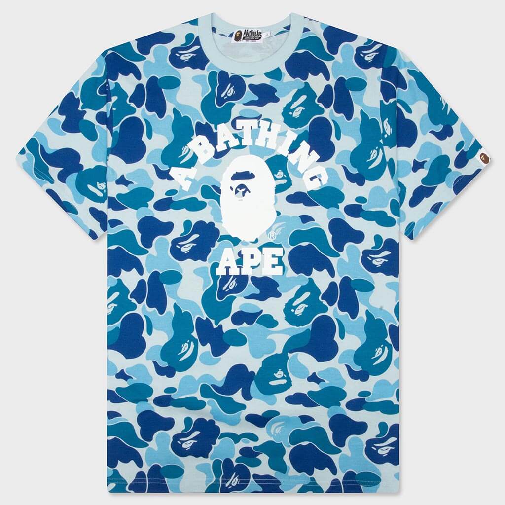 ABC Camo College Tee - Blue