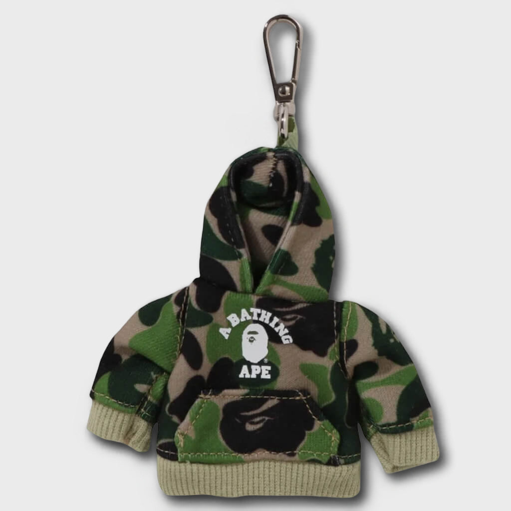 ABC Camo Pullover Hoodie Key Chain - Green