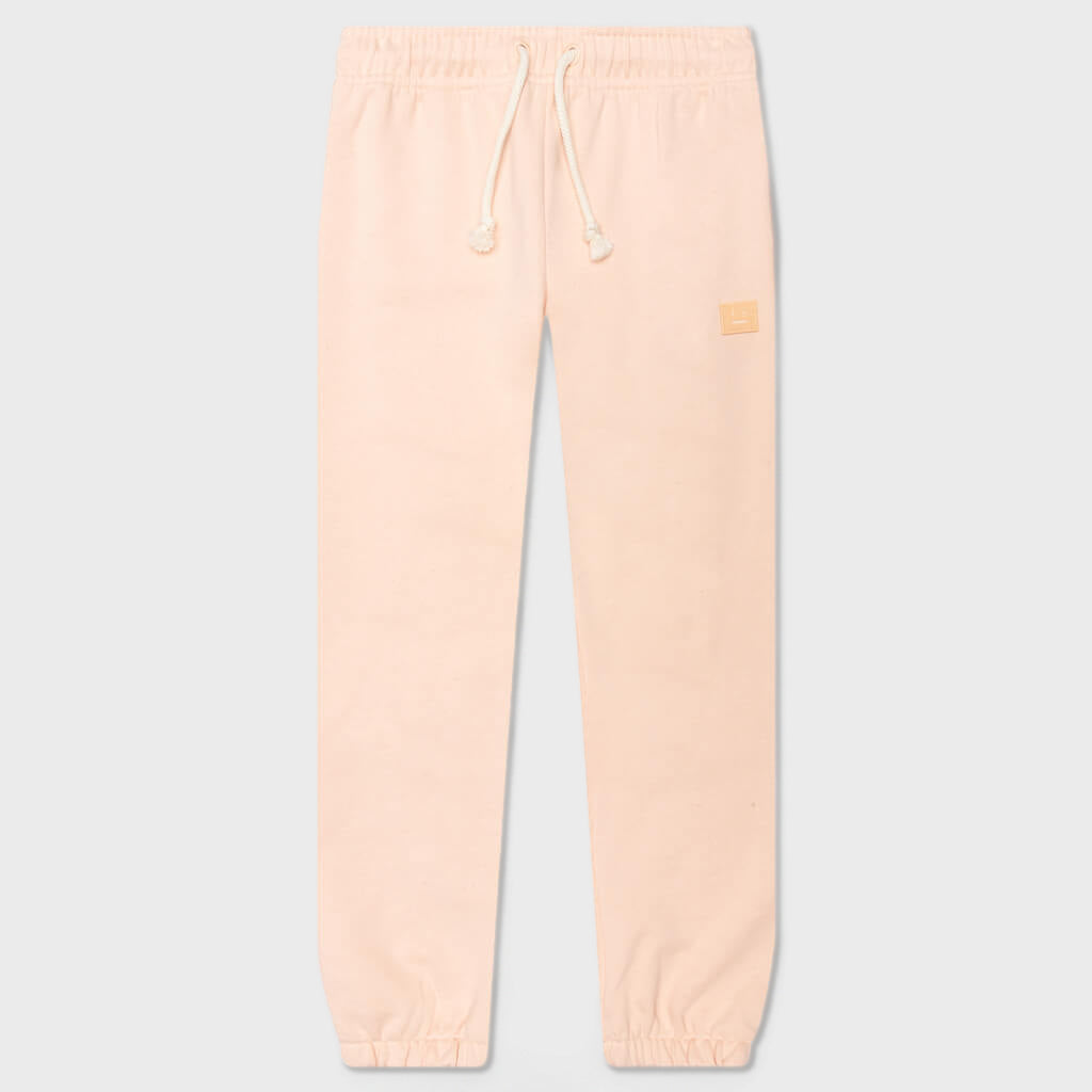 Kid's Cotton Sweatpants - Powder Pink