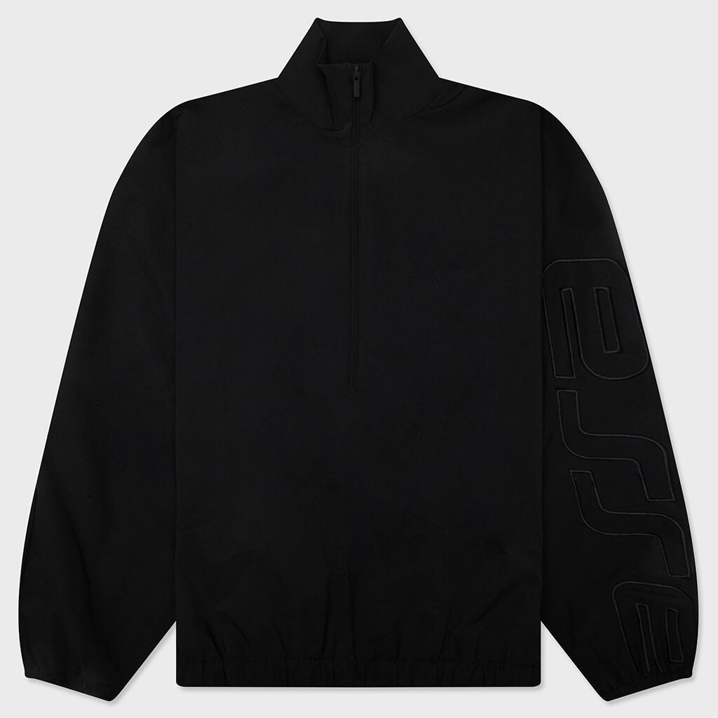 Active Trace 1/2 Zip Track Jacket - Vintage Black