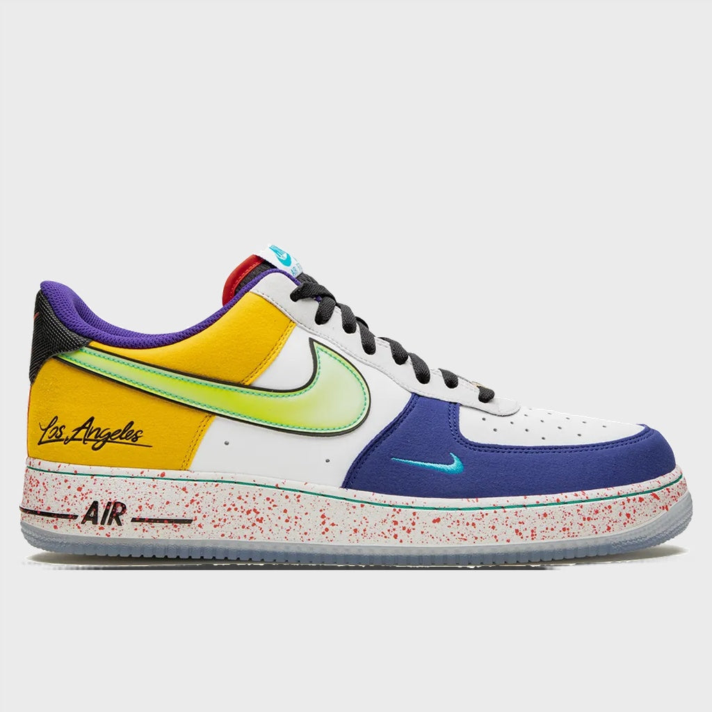 Air Force 1 Low Premium 'What The LA' - White/Black-Hyper Jade
