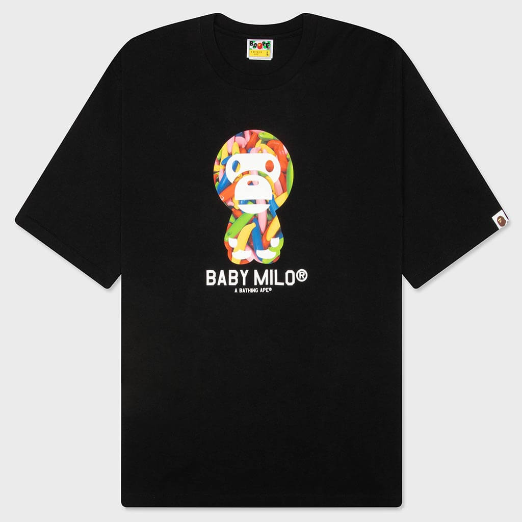 Banana Baby Milo Relaxed Fit Tee - Black