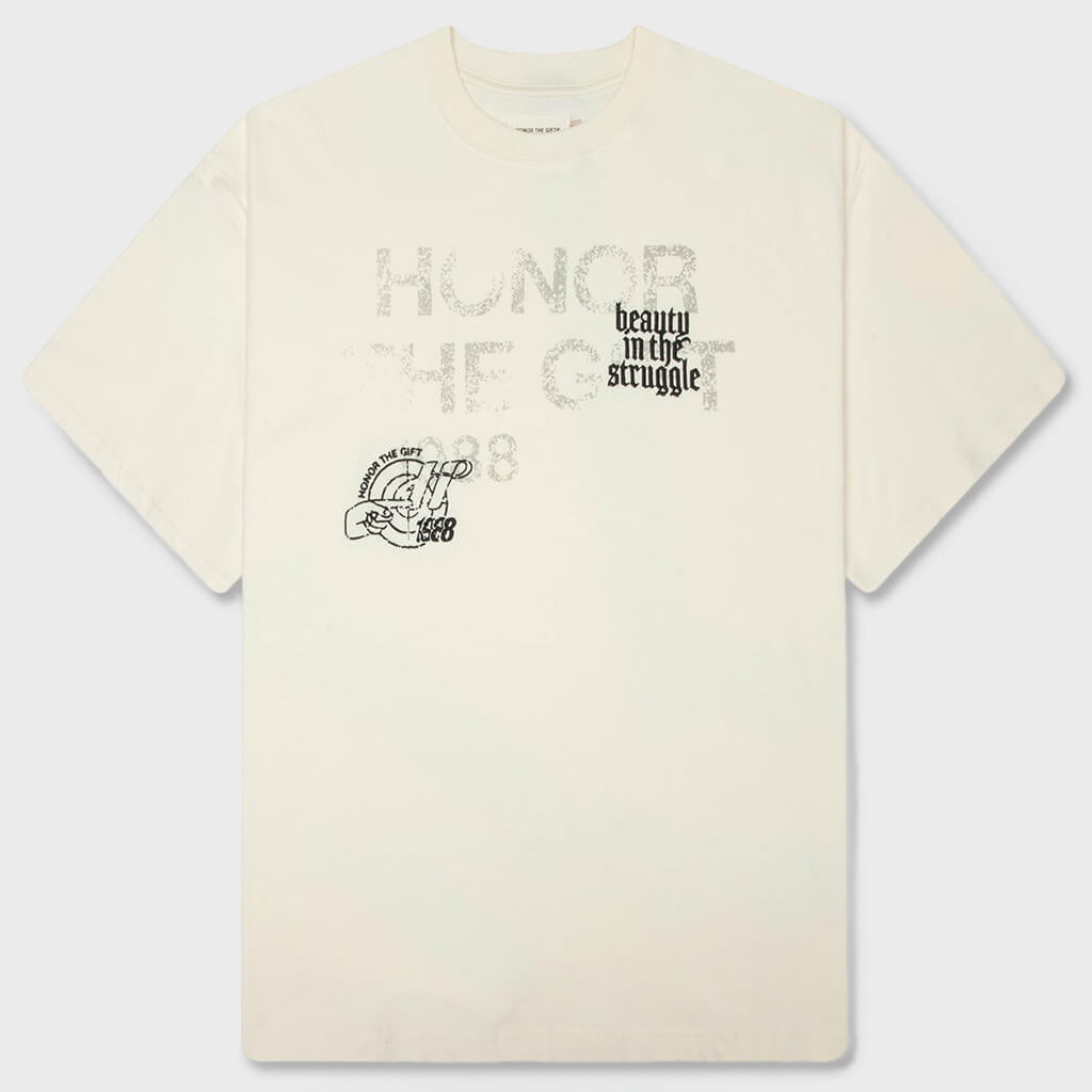 Beauty In The Struggle S/S Tee - White