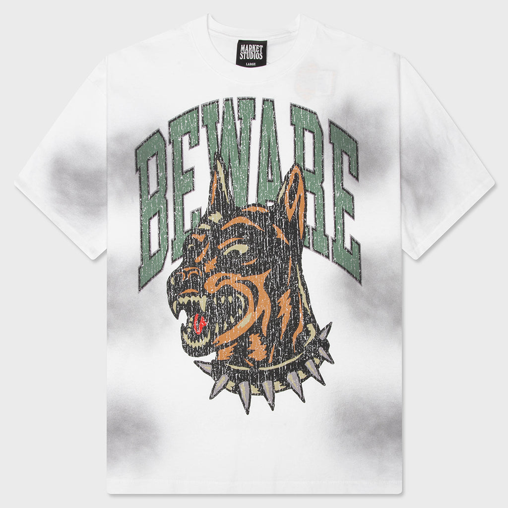 Beware The Dobie T-Shirt - White