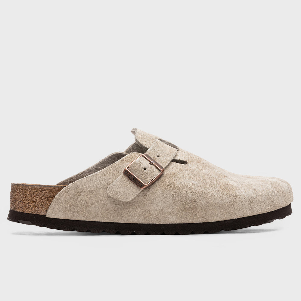 Wide Boston Soft Footbed - Taupe