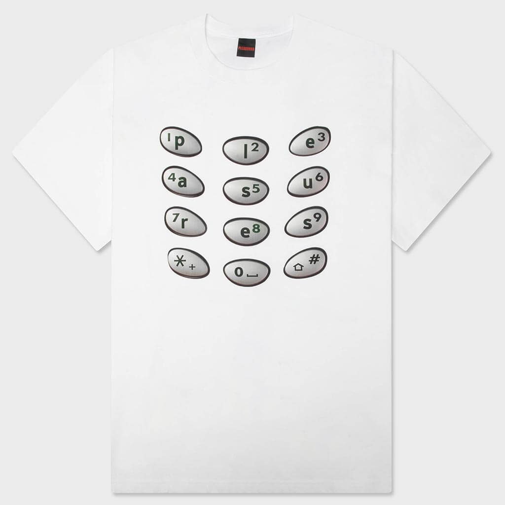 Buttons T-Shirt - White