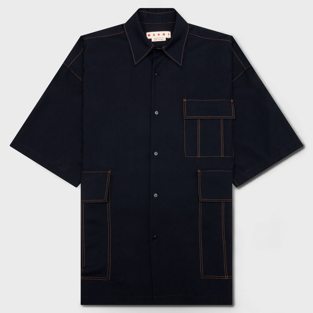 Shirt - Blue/Black