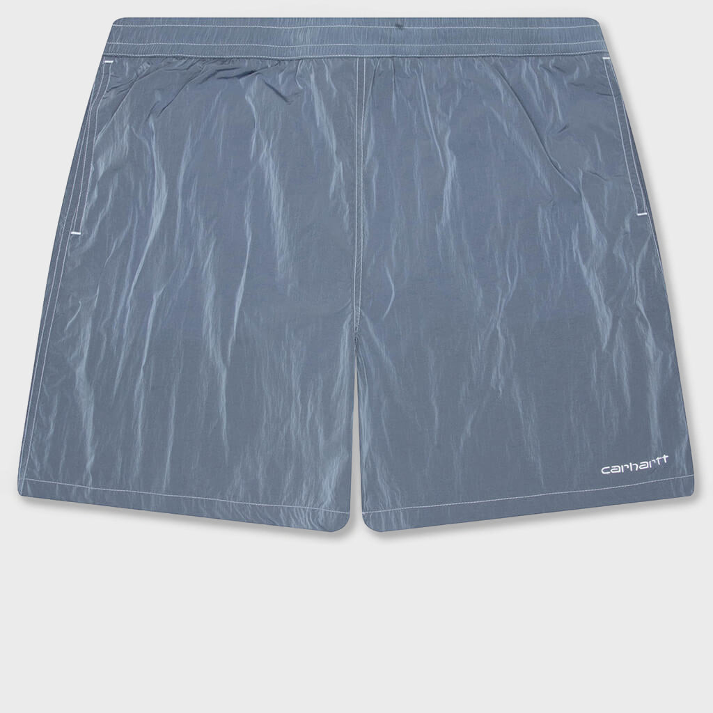 Canby Swim Trunks - Gentle Blue/White