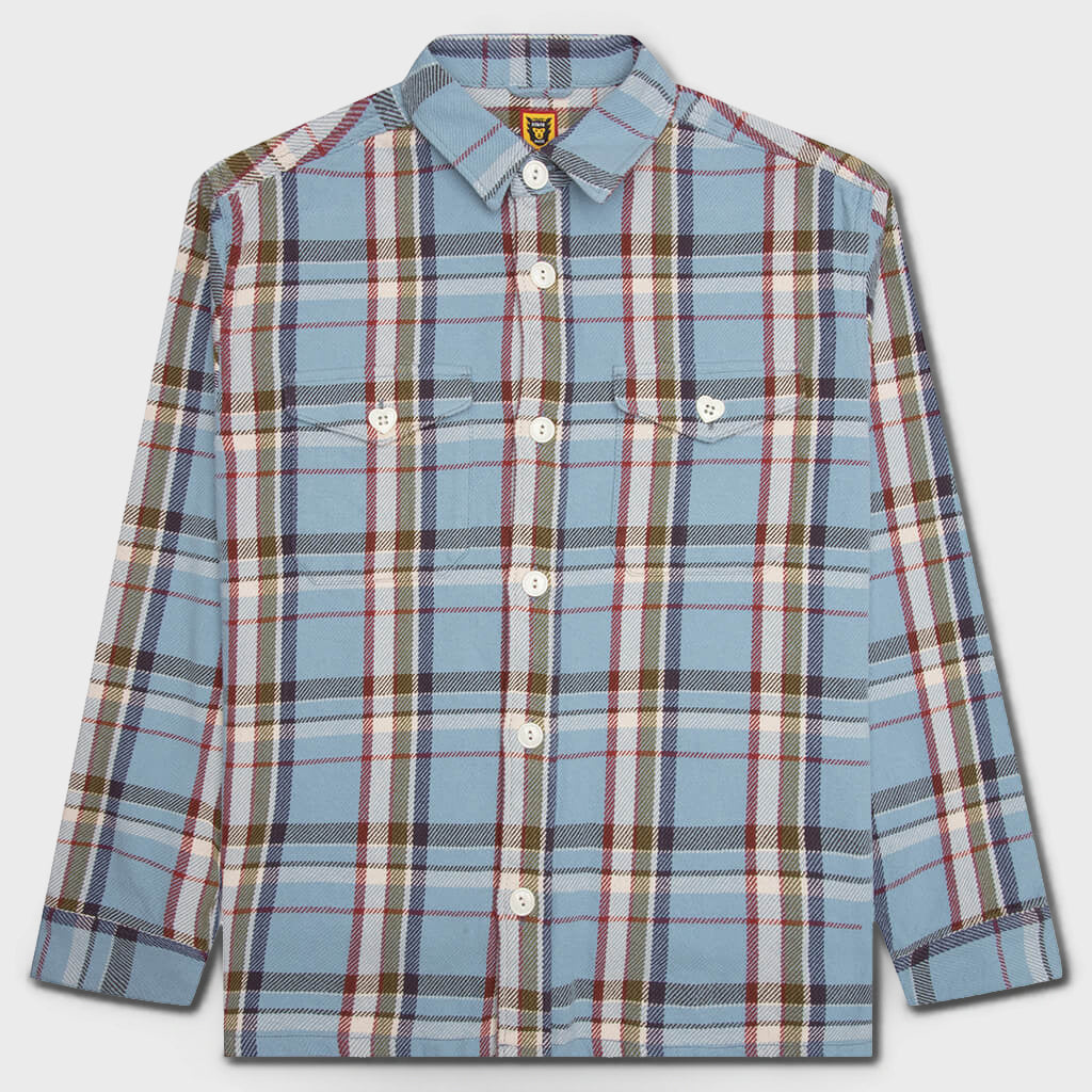 Check Shirt - Blue