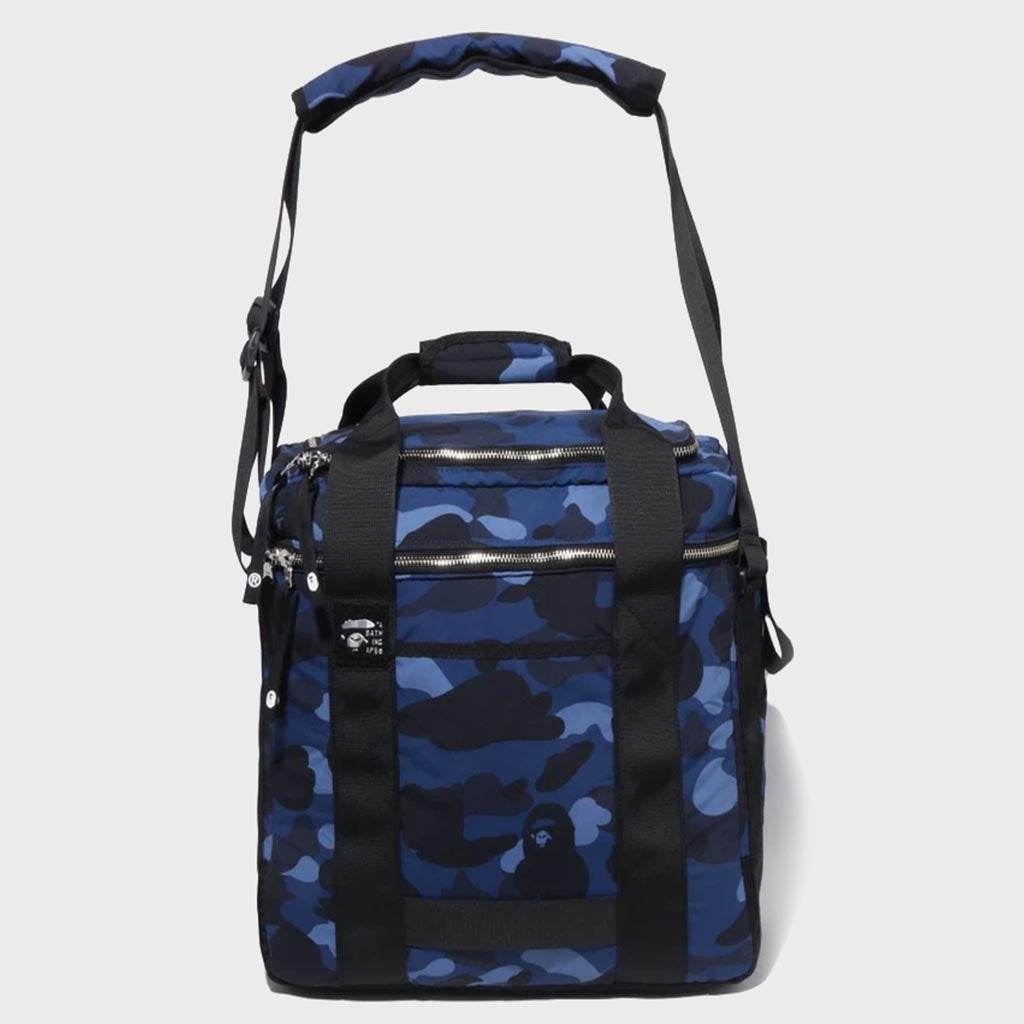 Color Camo Records Bag - Navy