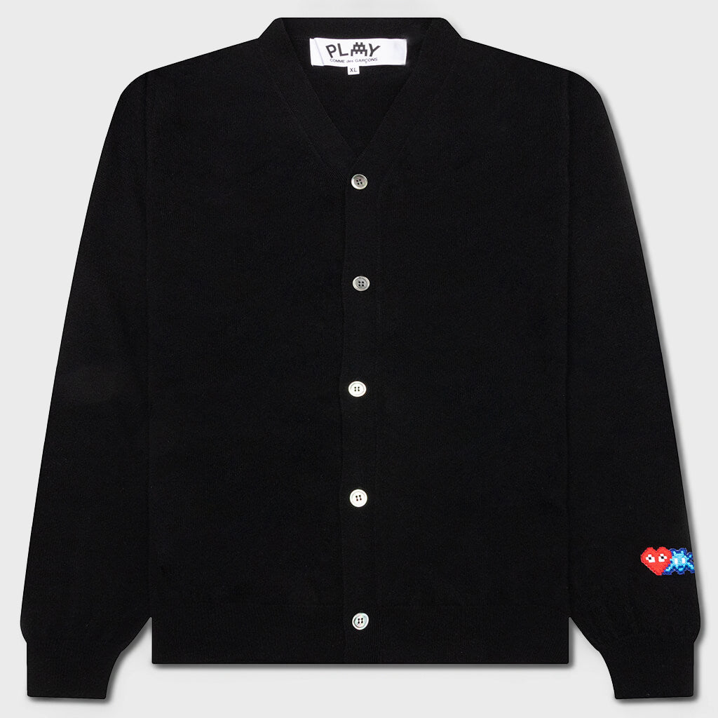 Button Cardigan - Black