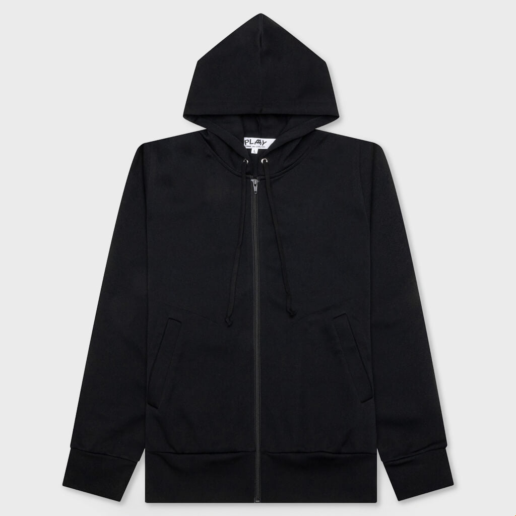 Women's Full-Zip Hoodie - Black