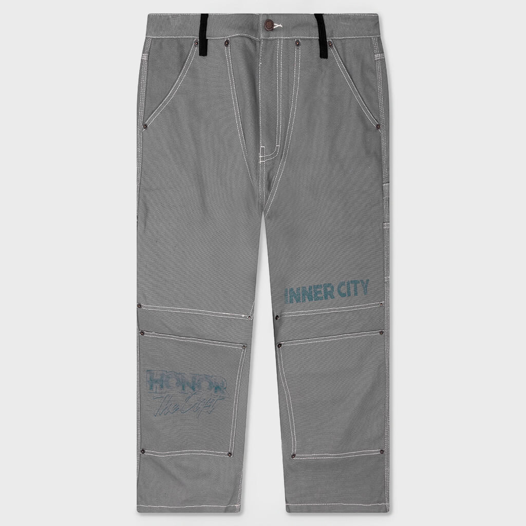 Crop Carpenter Pant - Stone