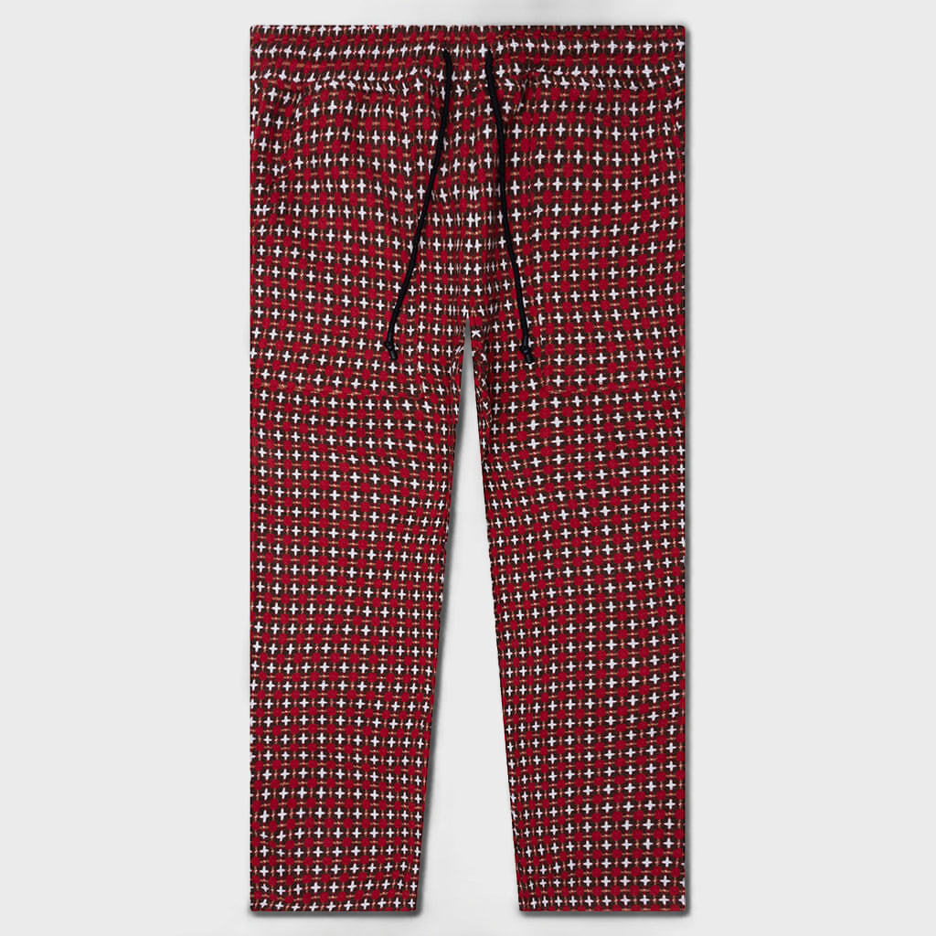 Cross Easy Pants - Red