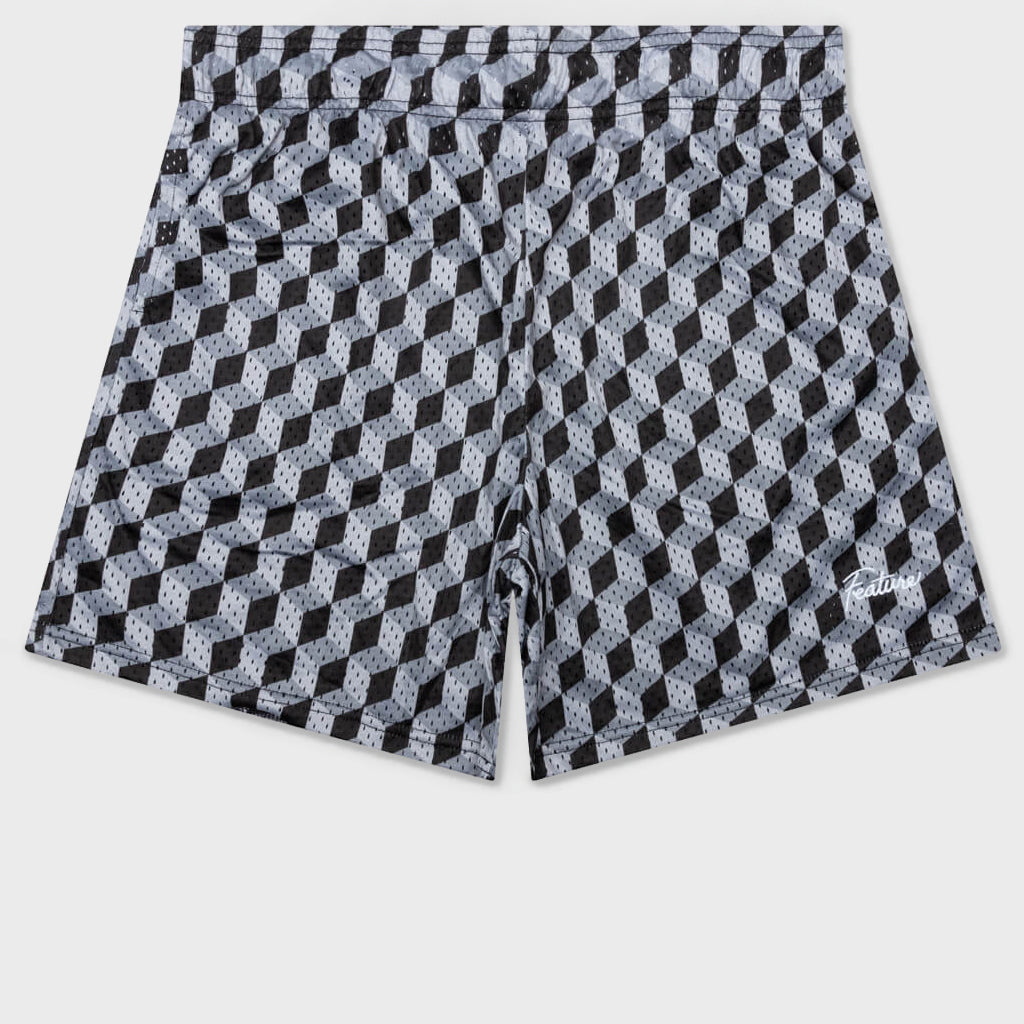 Cubert West Mesh Shorts - Mono