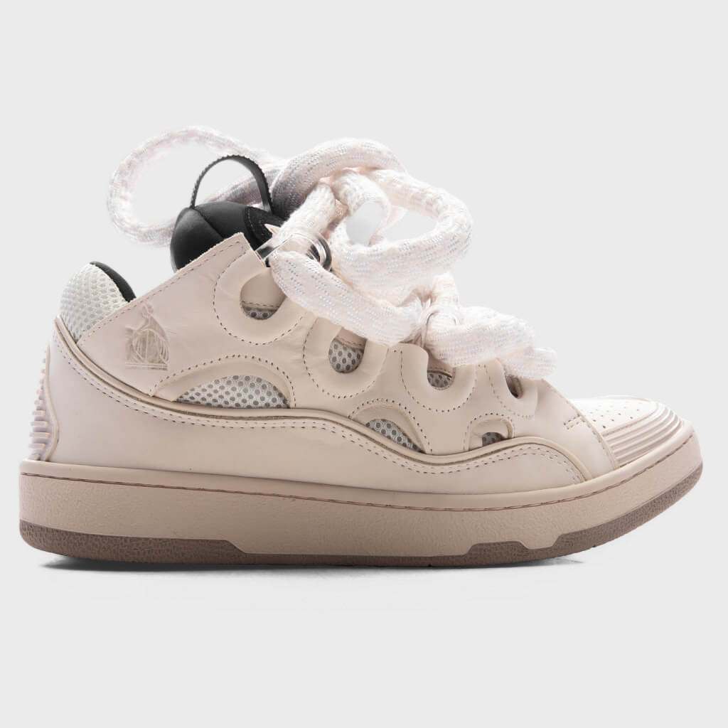 Curb Sneakers - Beige/Black