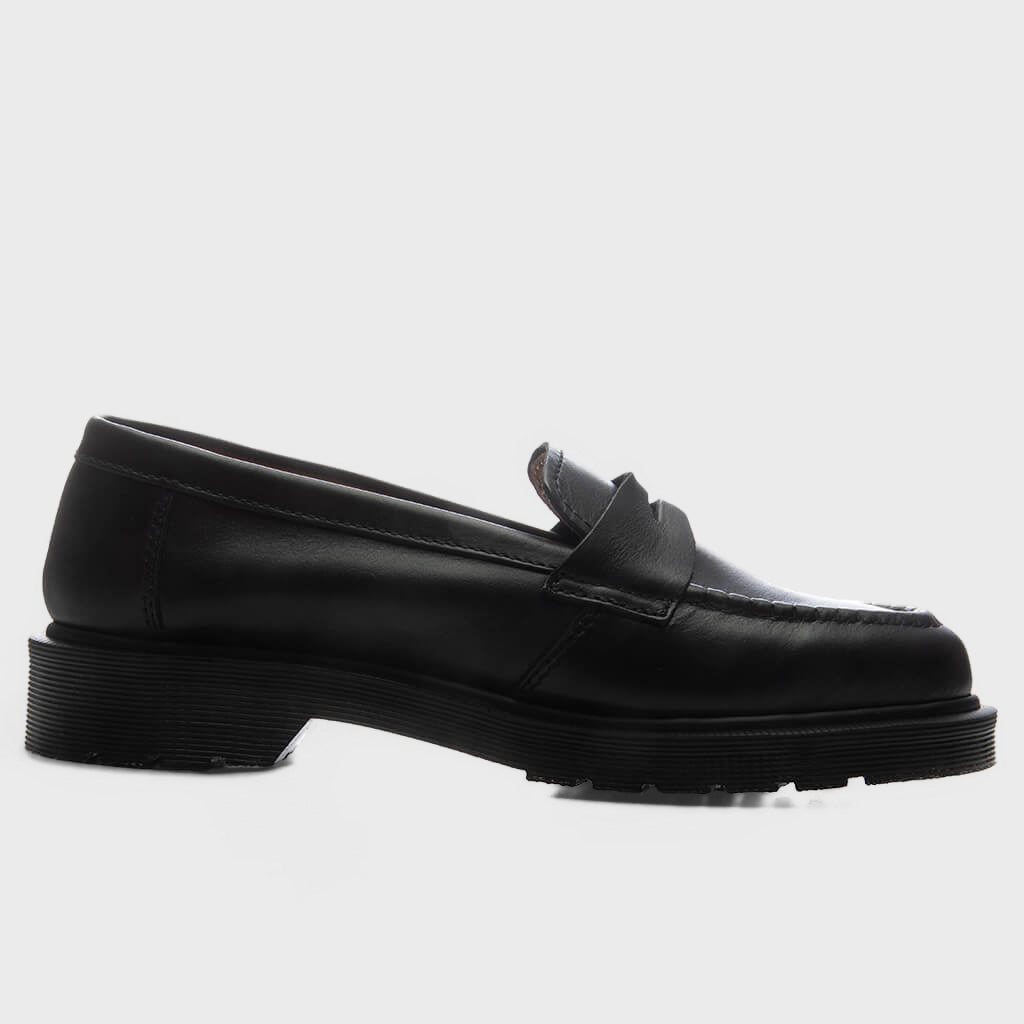 Delapre Penny Loafer - Black