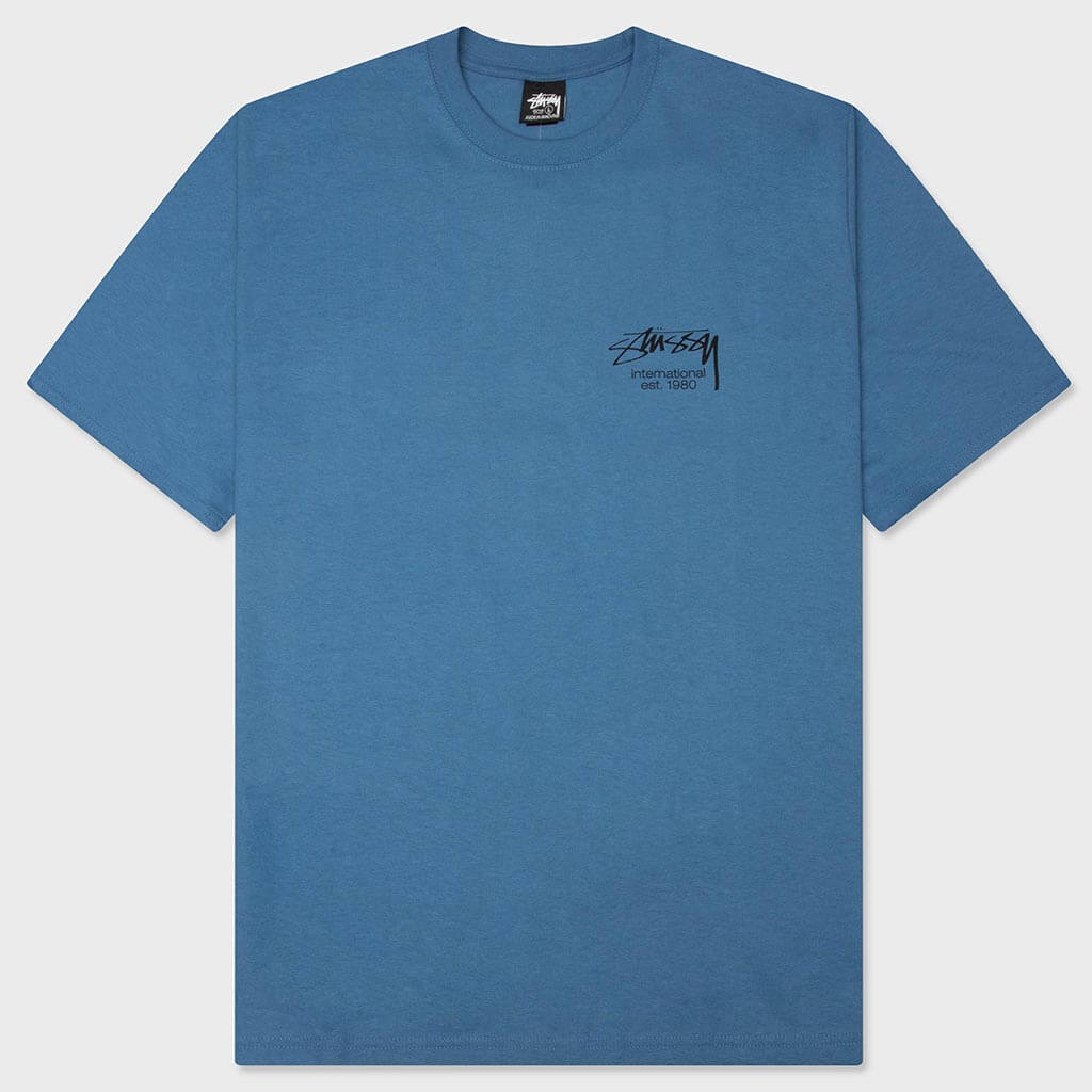 Dice Clock Tee - Blue