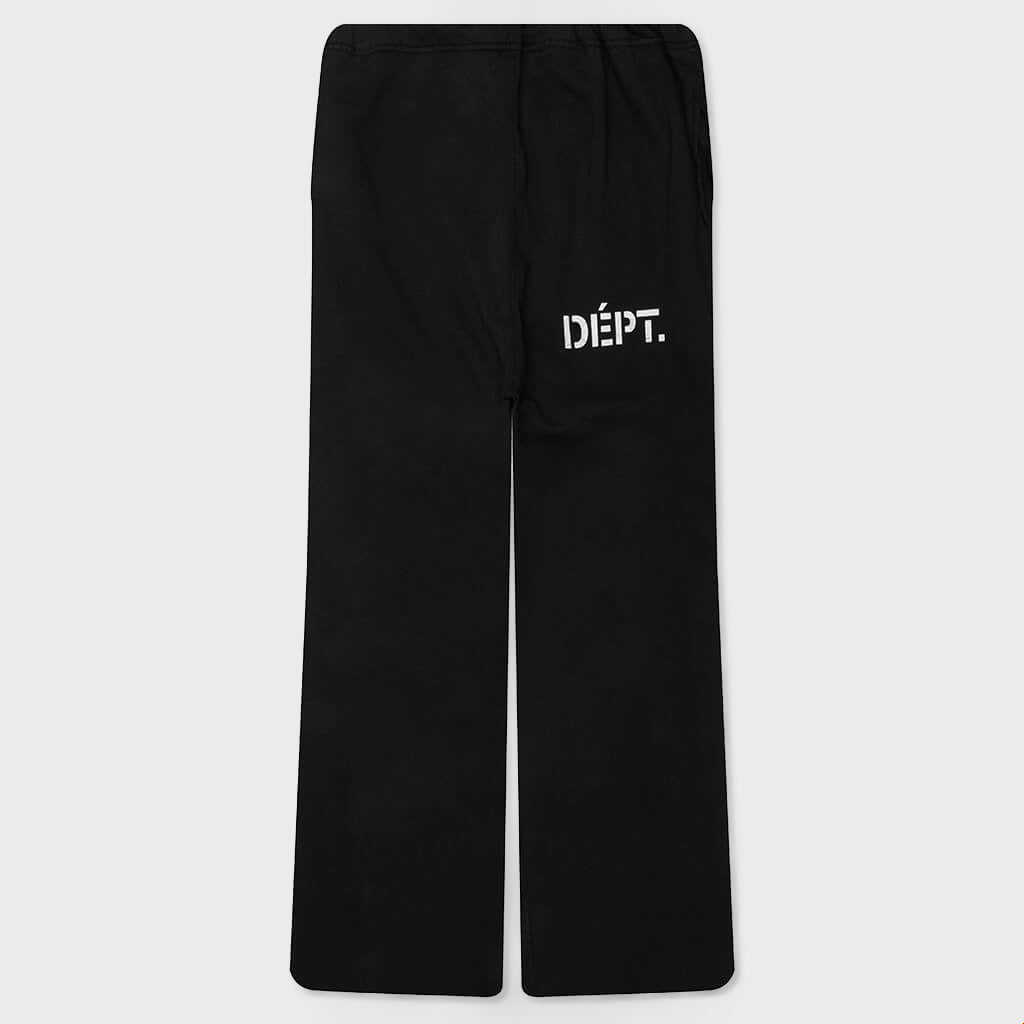 Drop Crotch Sweatpants - Vintage Black