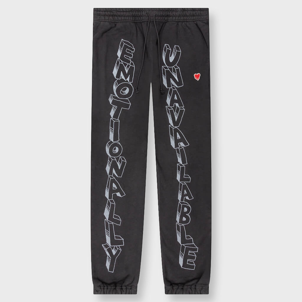 Wordplay Sweatpant - Black