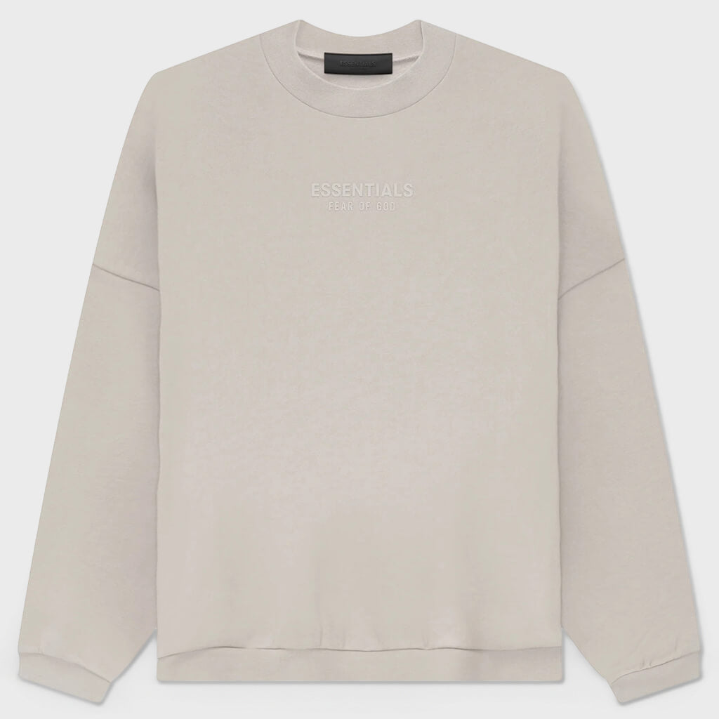 Essentials Crewneck - Silver Cloud