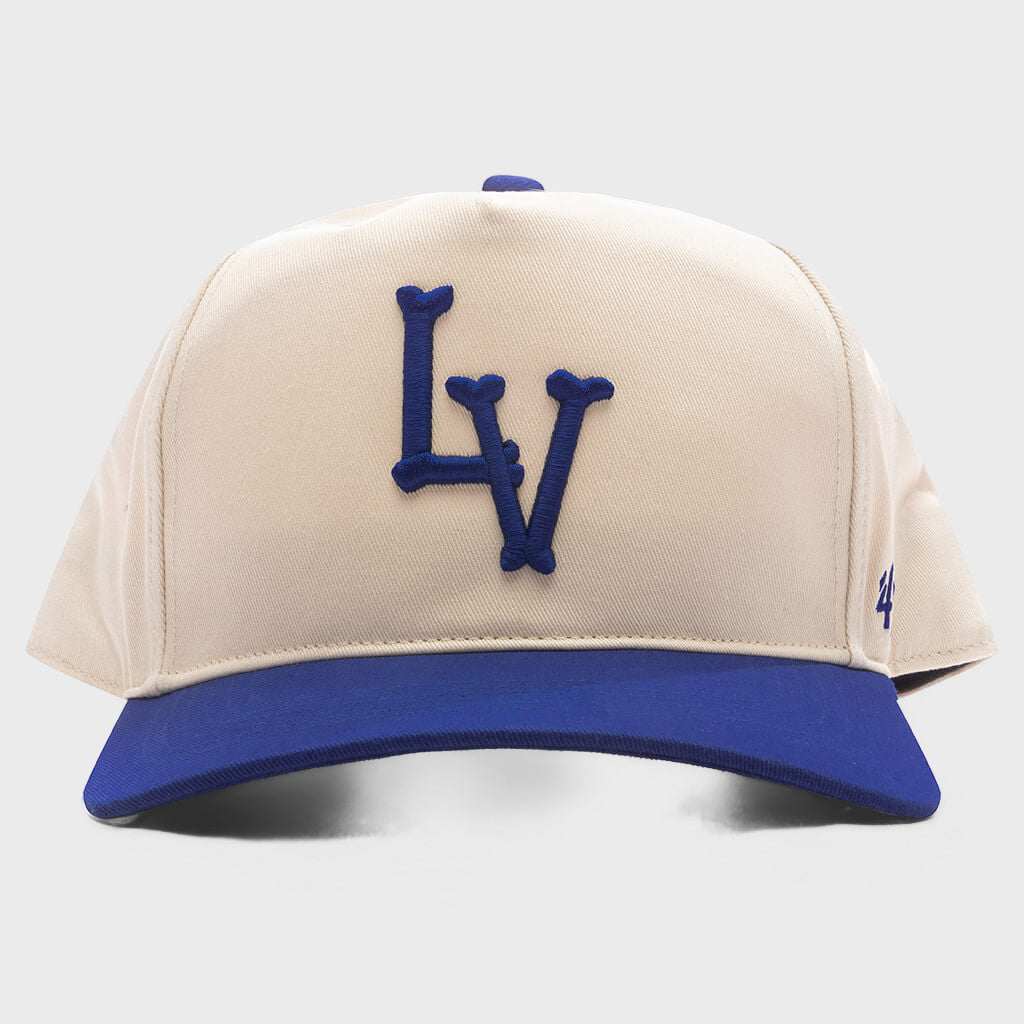 ‘LV’ Bones Two Tone - Natural/Blue