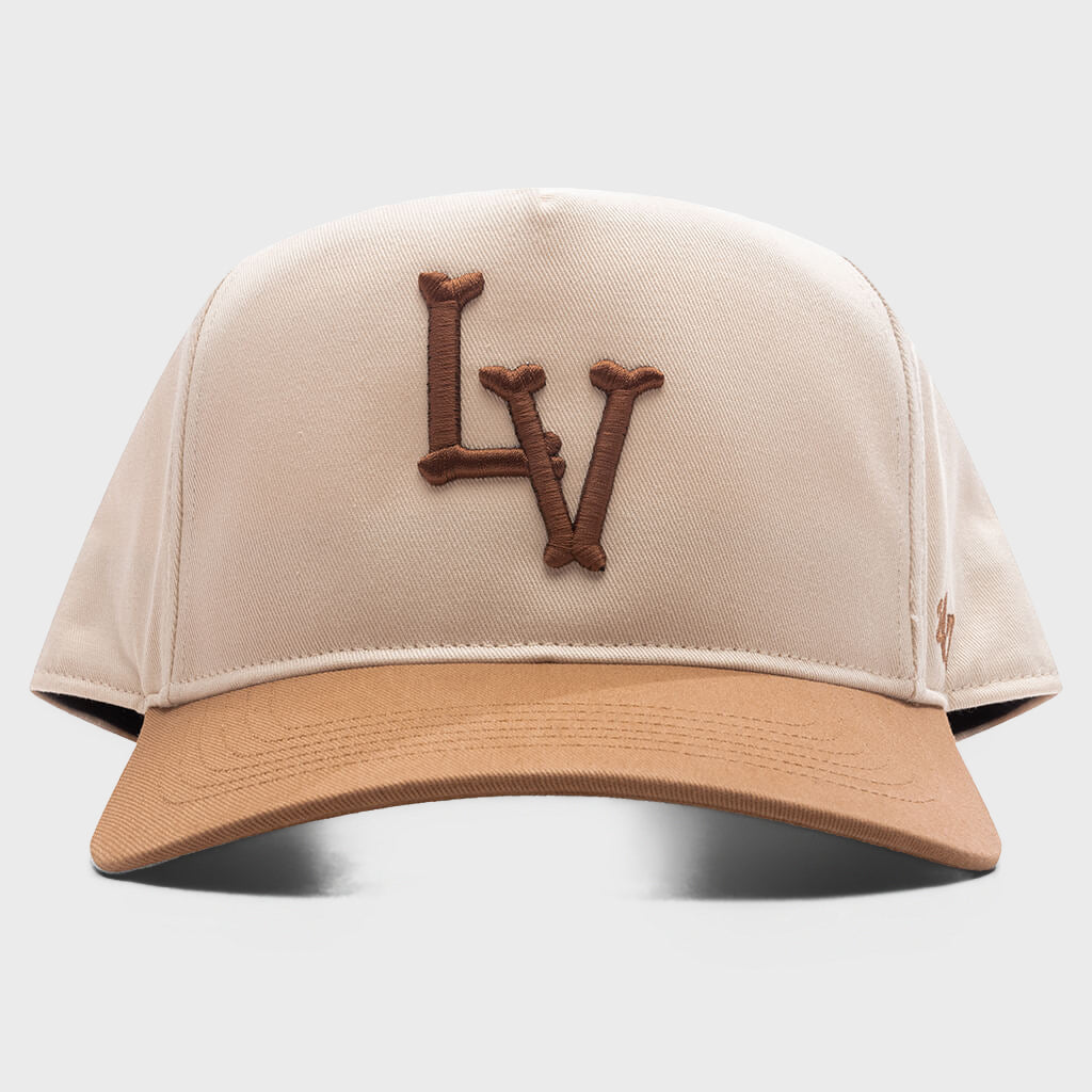 ‘LV’ Bones Two Tone - Natural/Brown