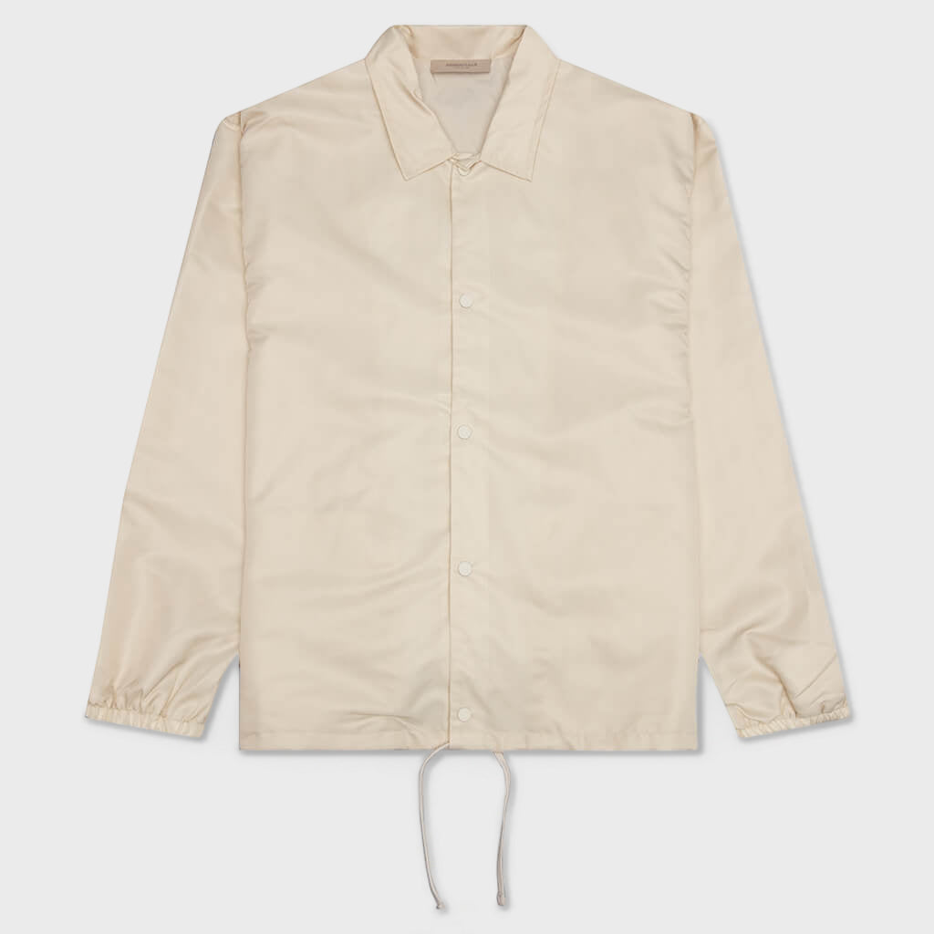 Essentials Coaches Jacket - Egg Shell