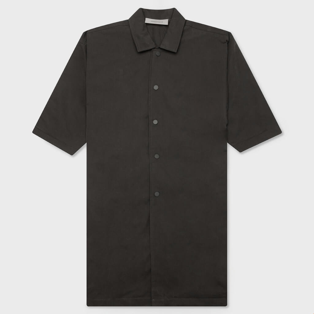 Kid's Long Coat - Off Black