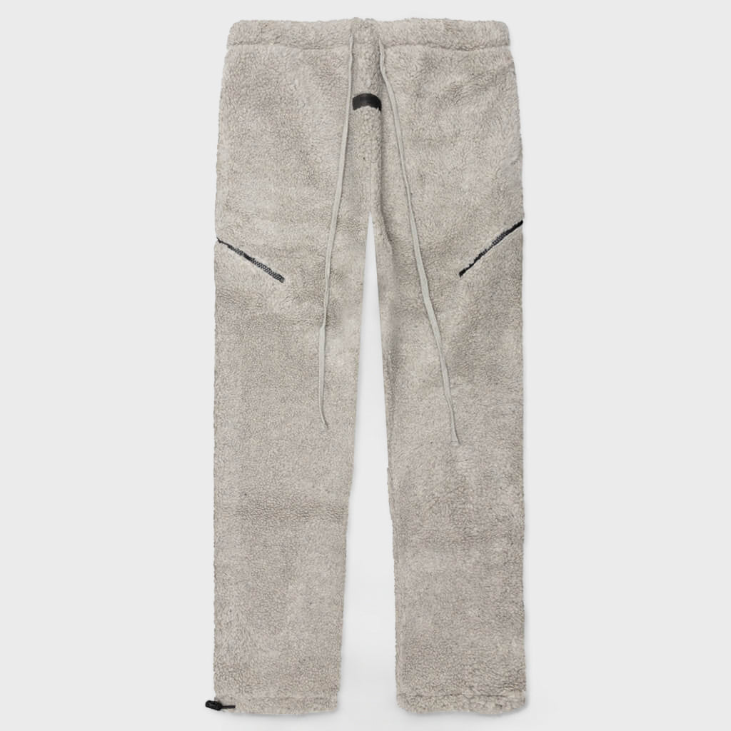 Essentials Relaxed Polar Fleece Pant - Dark Oatmeal