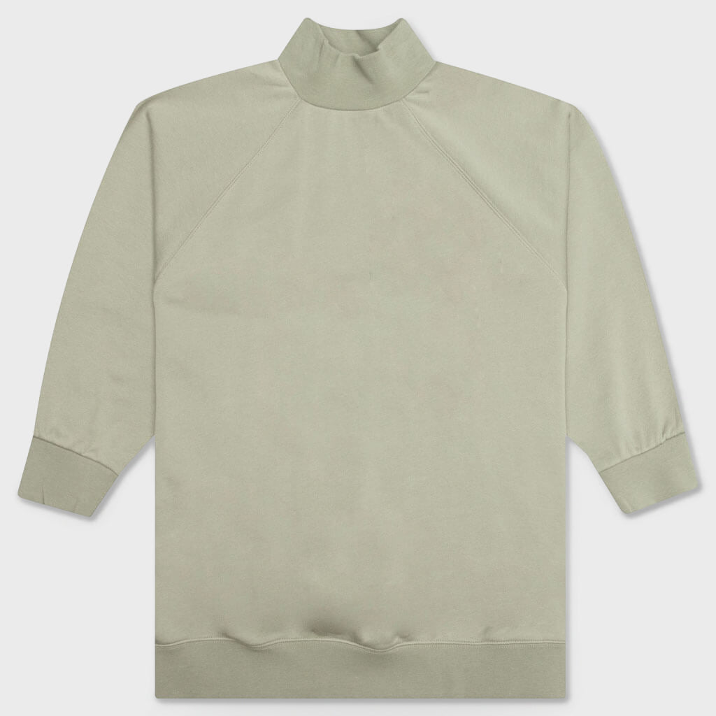 Essentials Women's 3/4 Sleeve Mockneck - Seafoam