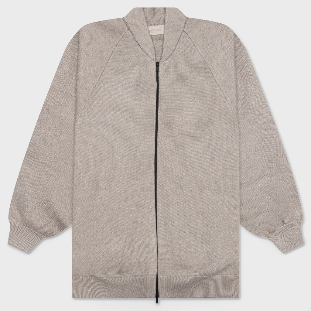 Essentials Women's Cardigan - Dark Oatmeal