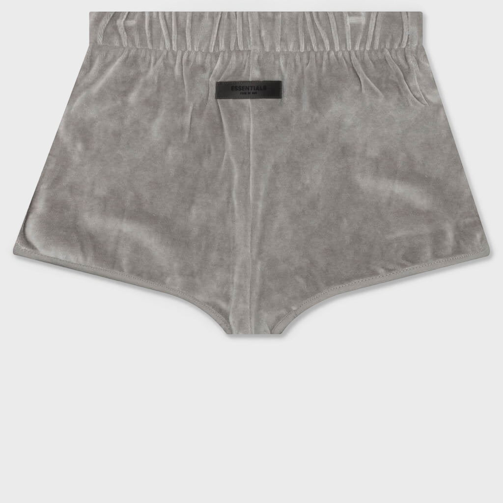 Essentials Women's Velour Beach Short - Desert Taupe