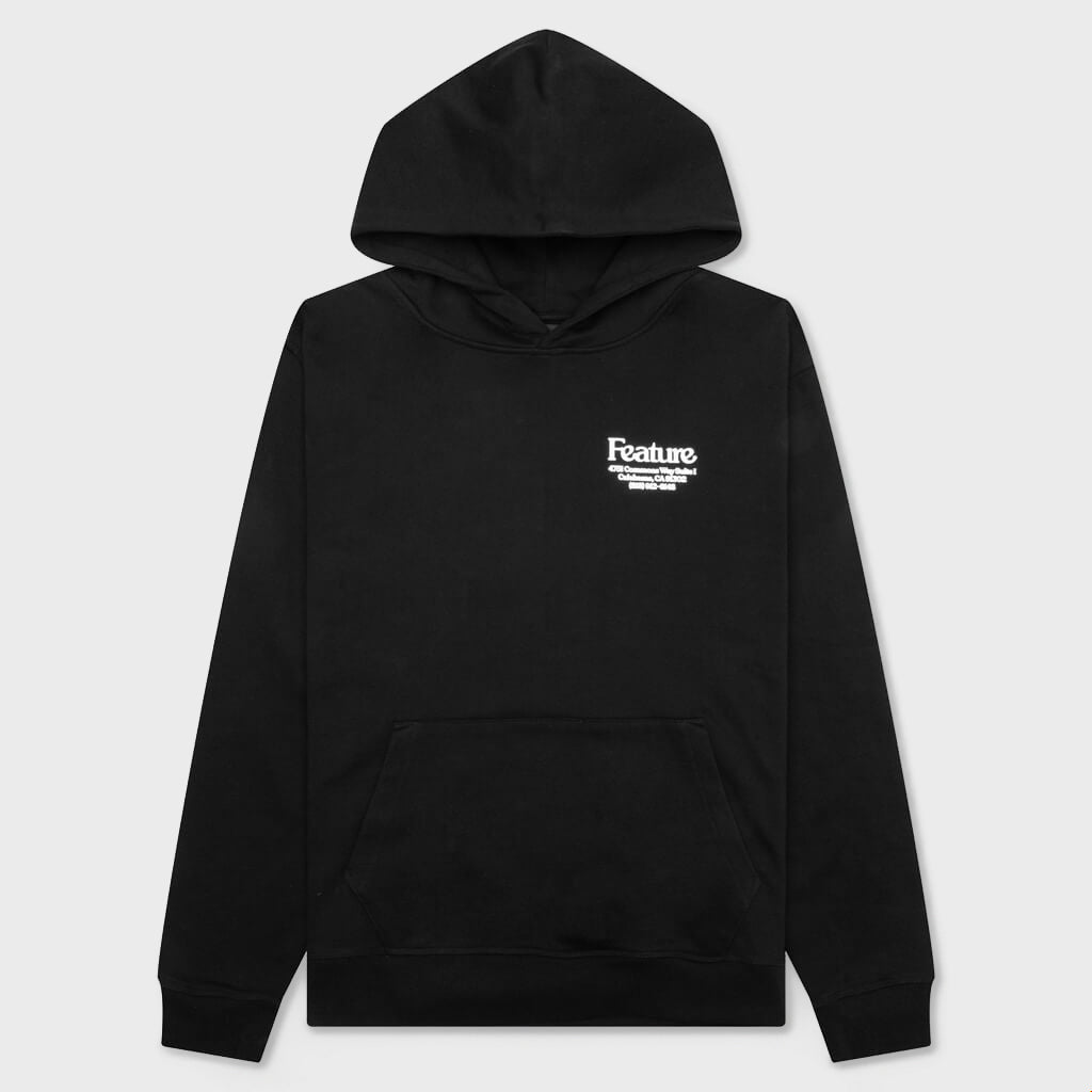 FEATURE C-40 Hoodie - Black