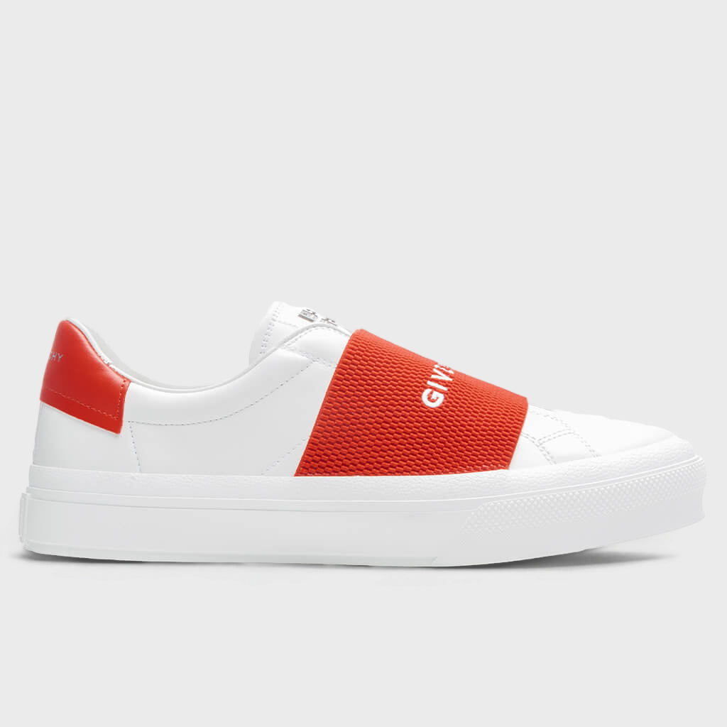 City Sport Sneakers - White/Red