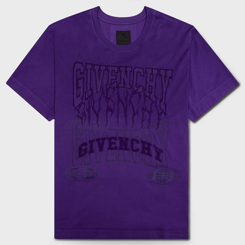 Oversized Fit T-Shirt - Purple