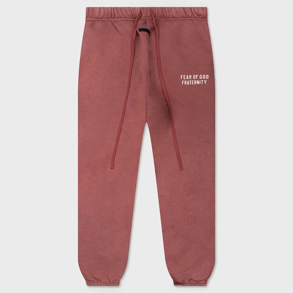 Heavy Fleece Sweatpant - Crimson