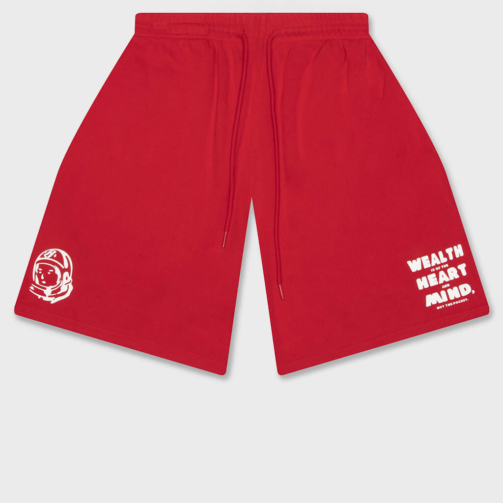 Helmet Sweatshorts - Red