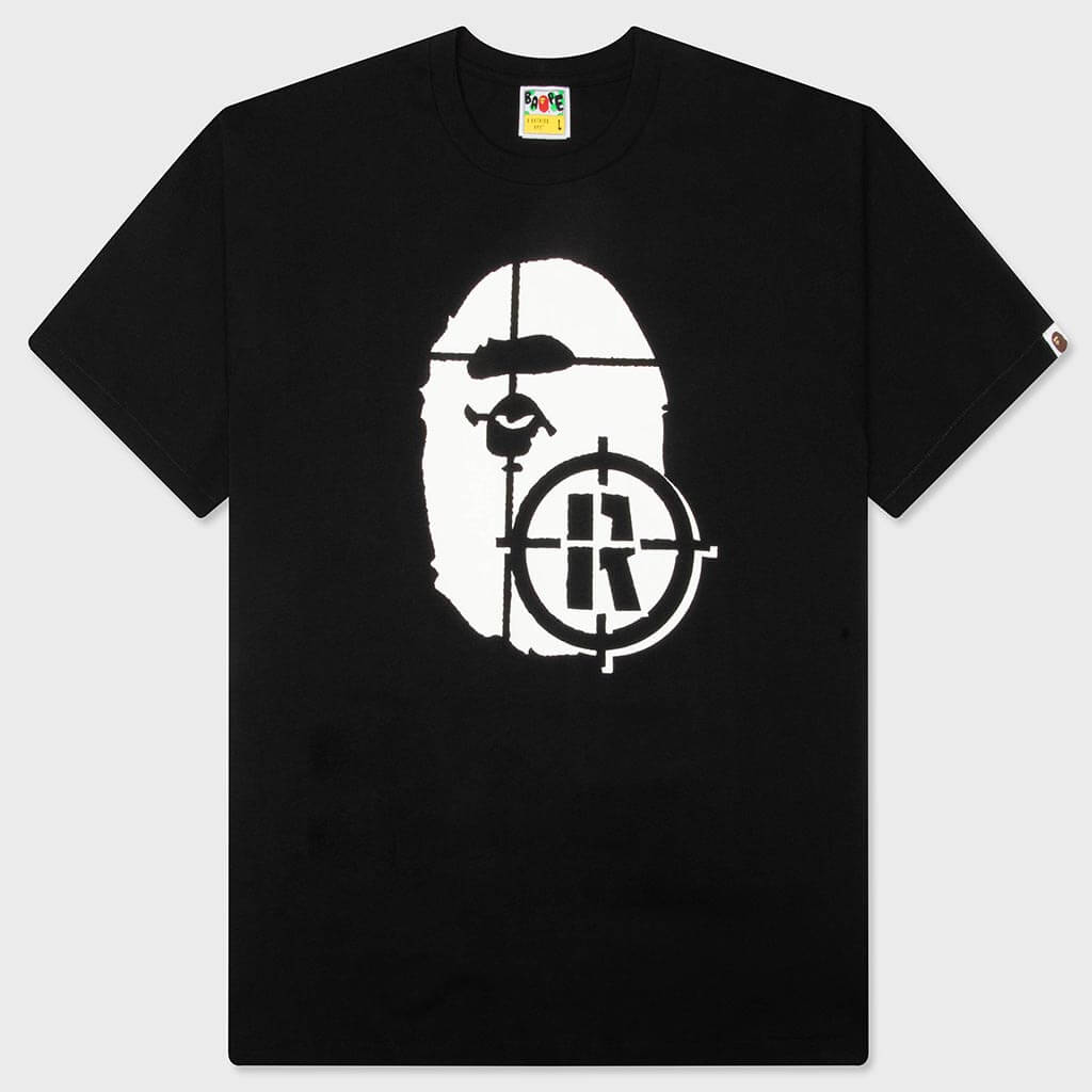 Hunting Ape Head Tee - Black