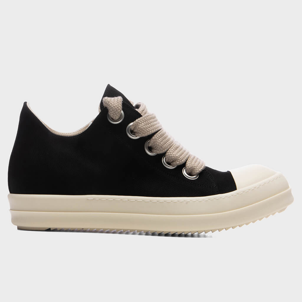 Jumbolace Low Sneaks - Black/Milk