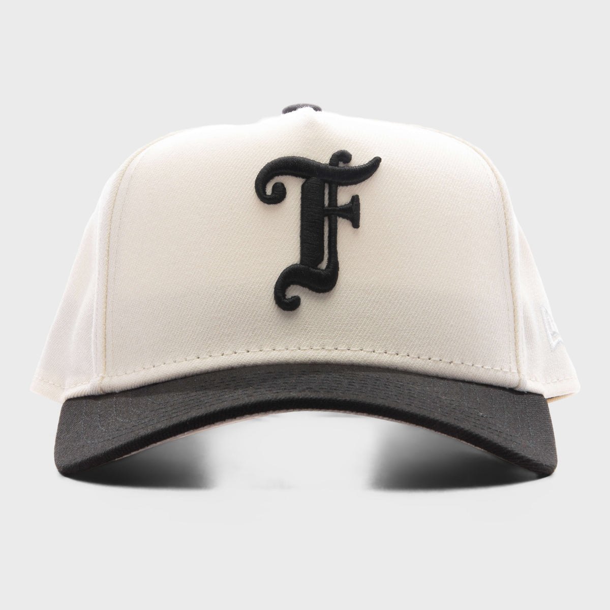 Kids 9FORTY A-Frame Snapback Old English F - Chalk White