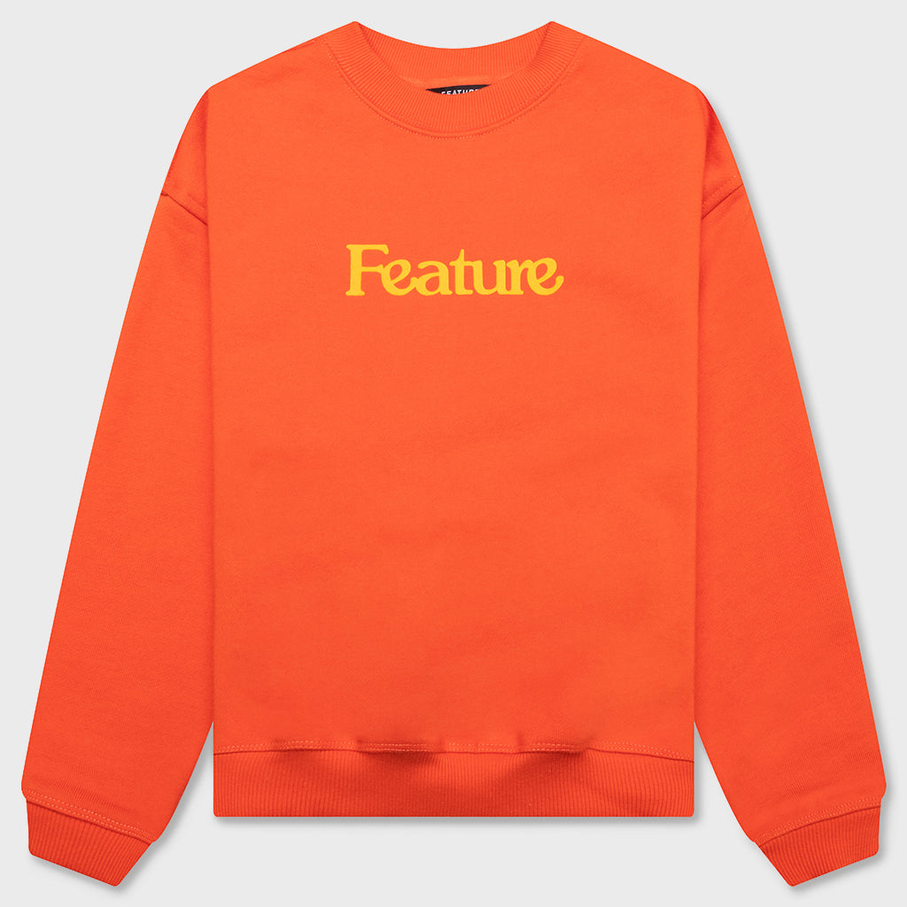 Kids Academy Crewneck - Burnt Orange