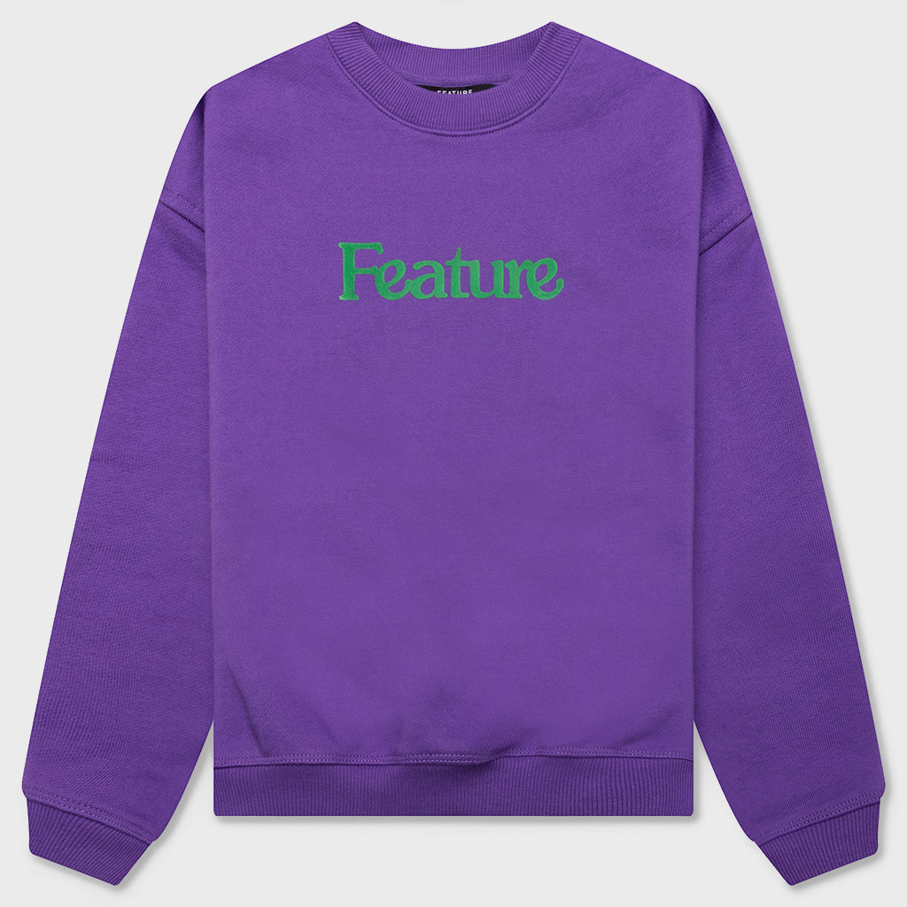 Kids Academy Crewneck - Ultra Violet