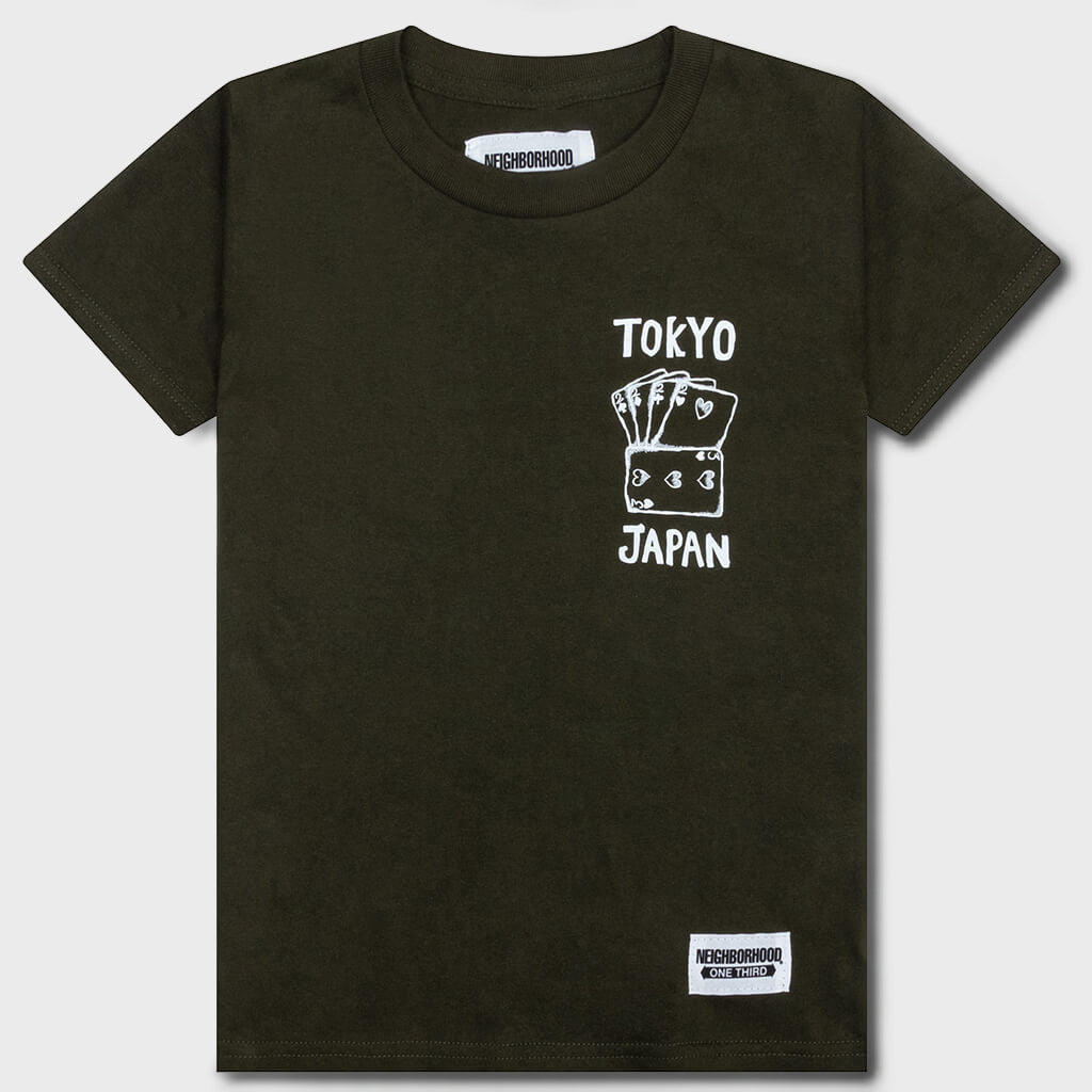 Kids OT . TEE SS-8 - Olive Drab